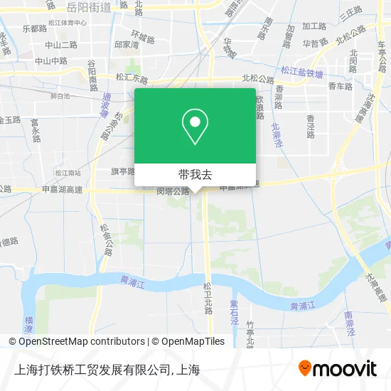 上海打铁桥工贸发展有限公司地图