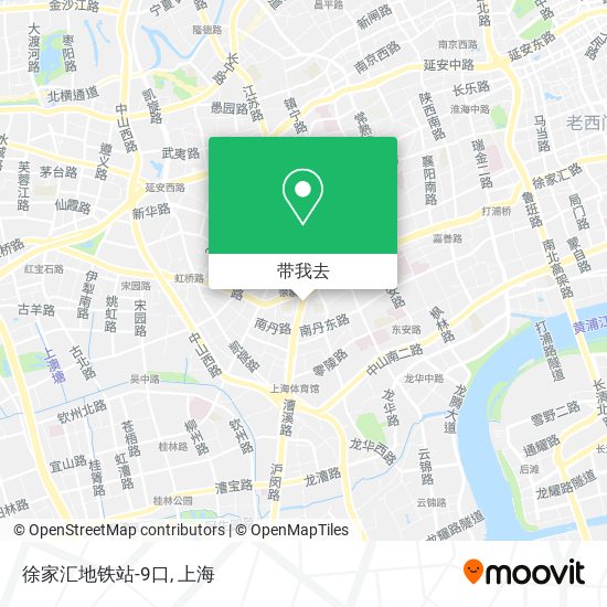 徐家汇地铁站-9口地图