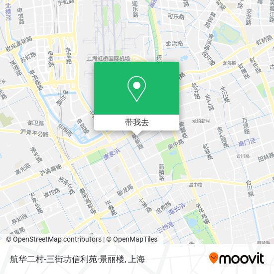 航华二村-三街坊信利苑·景丽楼地图