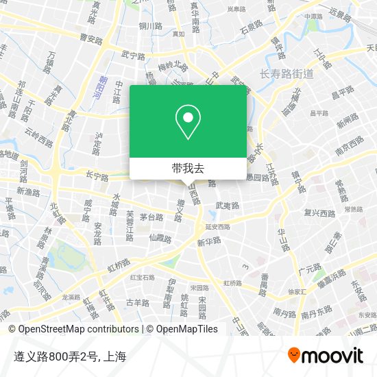 遵义路800弄2号地图
