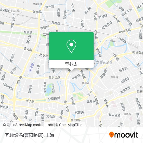 瓦罐煨汤(曹阳路店)地图