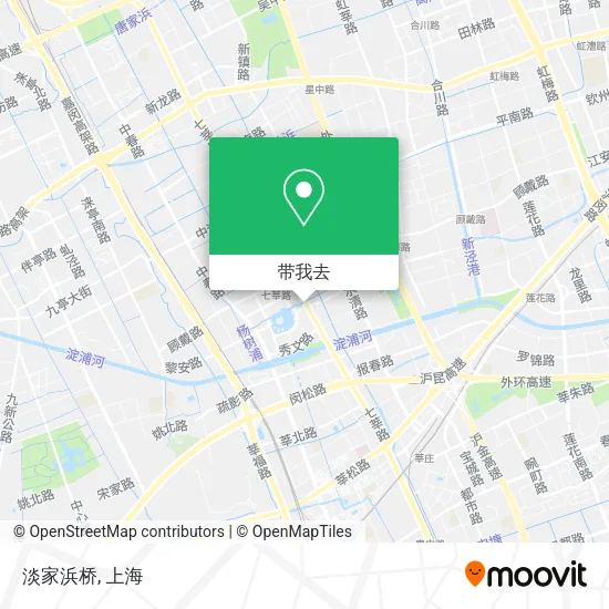 淡家浜桥地图