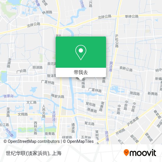 世纪华联(淡家浜街)地图