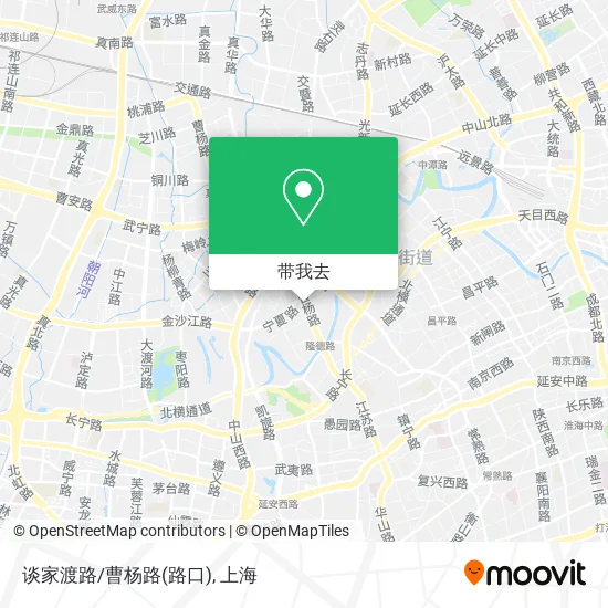 谈家渡路/曹杨路(路口)地图
