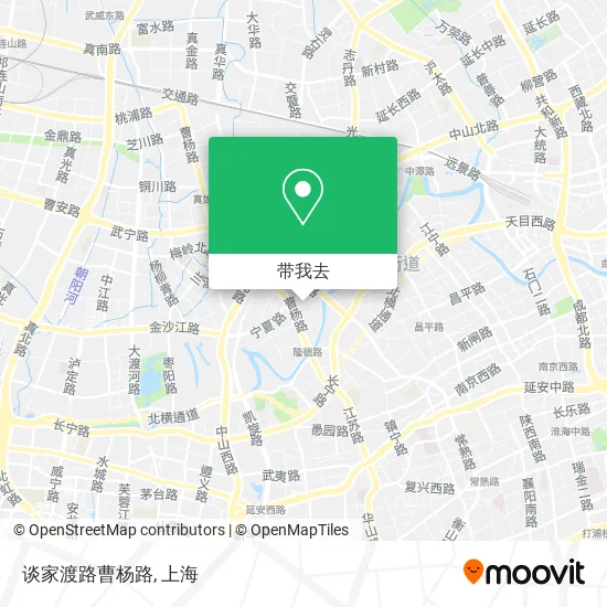 谈家渡路曹杨路地图
