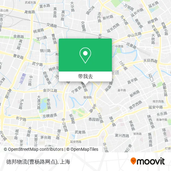 德邦物流(曹杨路网点)地图