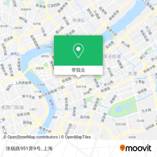 张杨路951弄9号地图