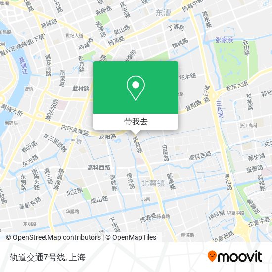 轨道交通7号线地图