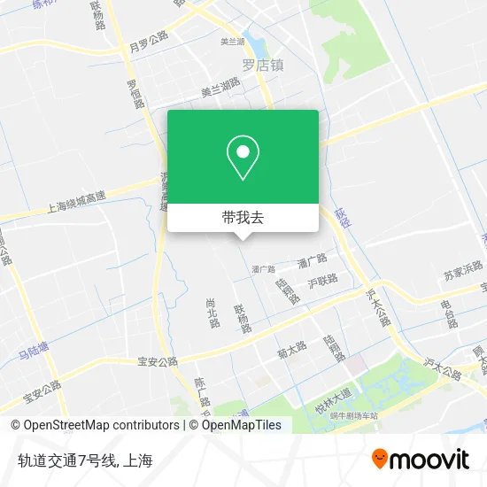 轨道交通7号线地图