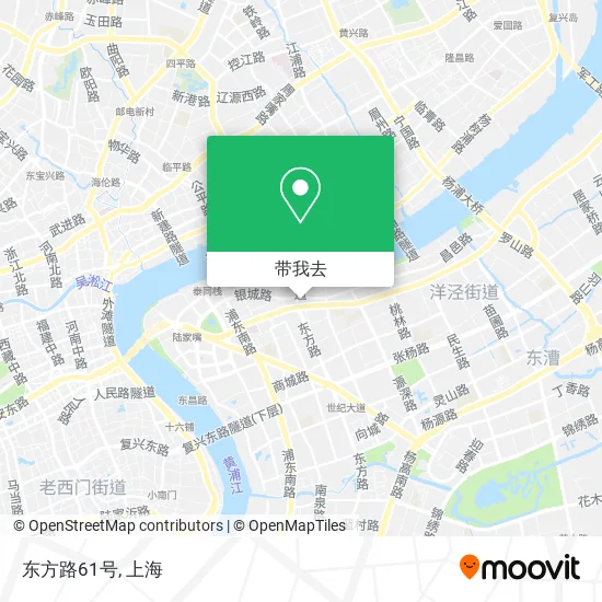 东方路61号地图
