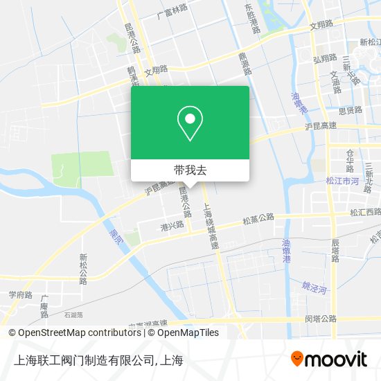 上海联工阀门制造有限公司地图