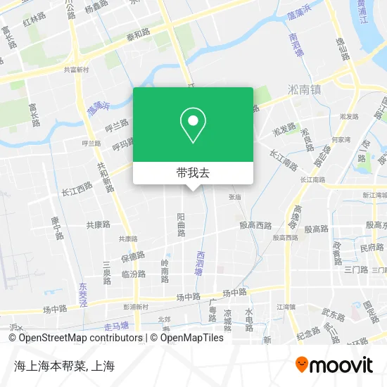 海上海本帮菜地图