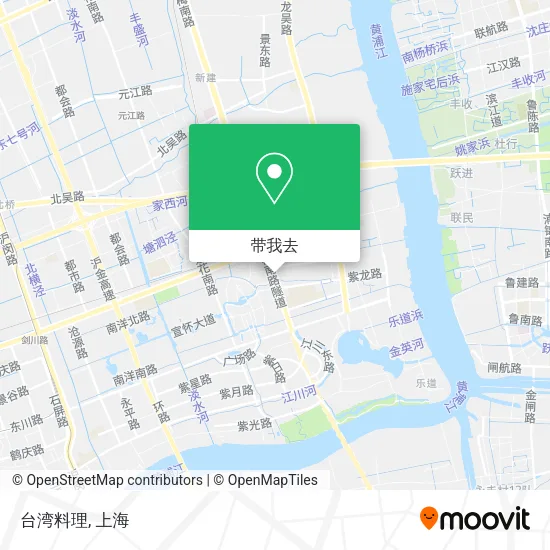 台湾料理地图