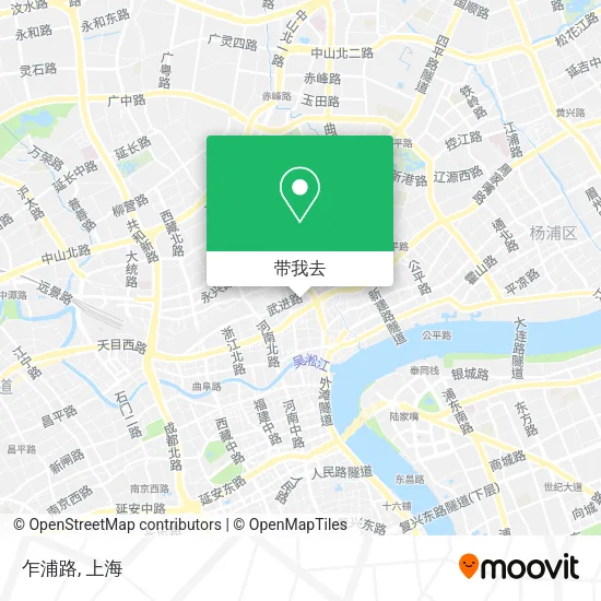 乍浦路地图