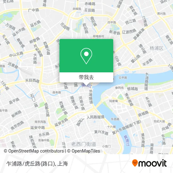 乍浦路/虎丘路(路口)地图