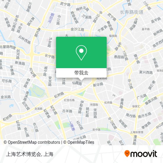 上海艺术博览会地图