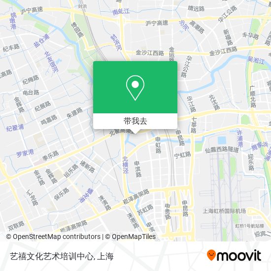 艺禧文化艺术培训中心地图