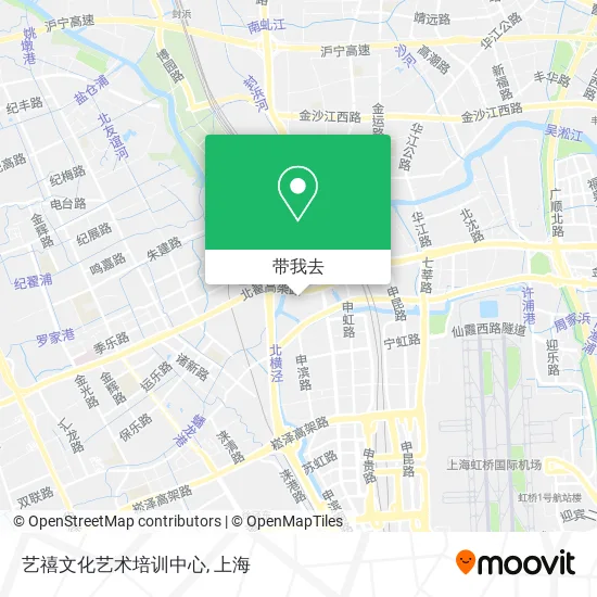 艺禧文化艺术培训中心地图