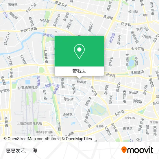 惠惠发艺地图