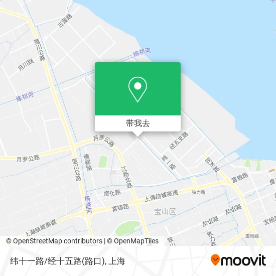 纬十一路/经十五路(路口)地图