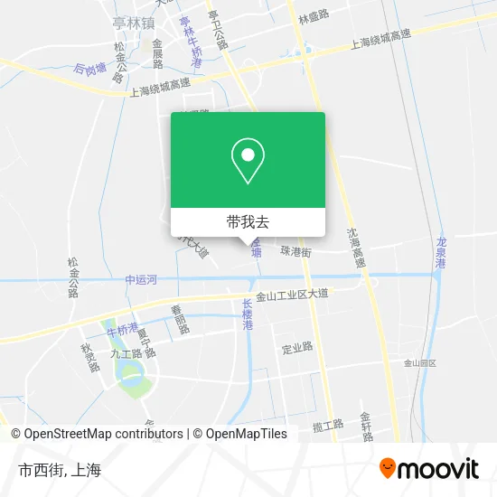 市西街地图