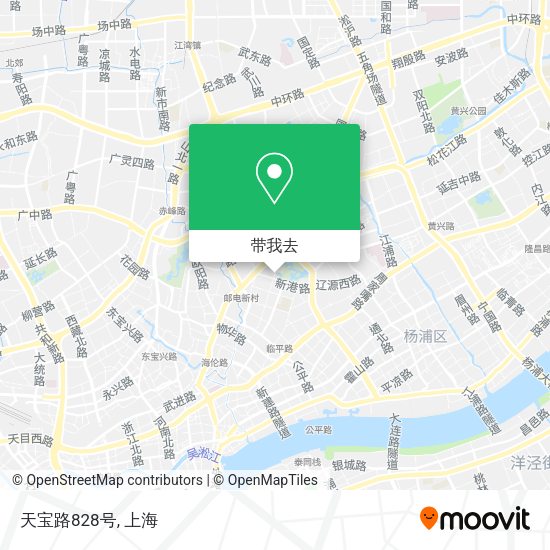 天宝路828号地图