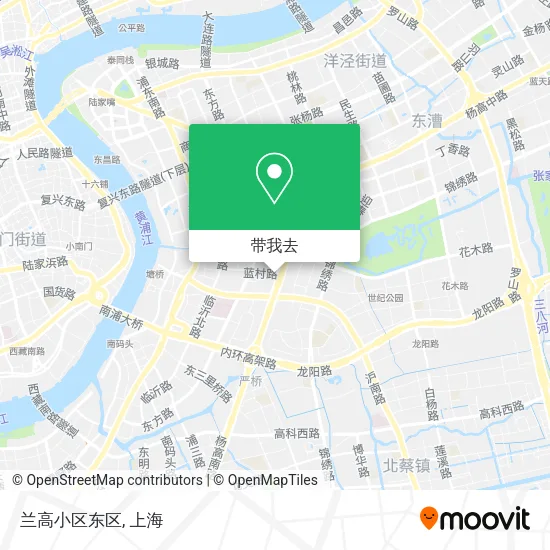 兰高小区东区地图