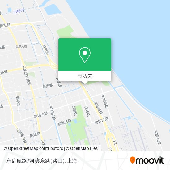 东启航路/河滨东路(路口)地图