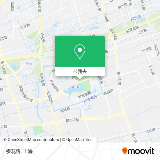 樱花路地图