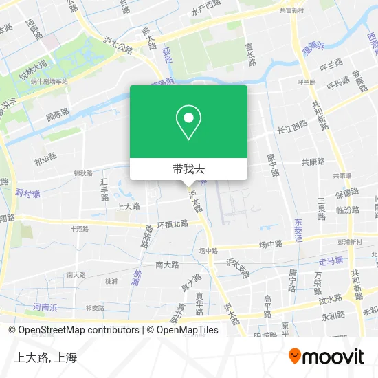 上大路地图