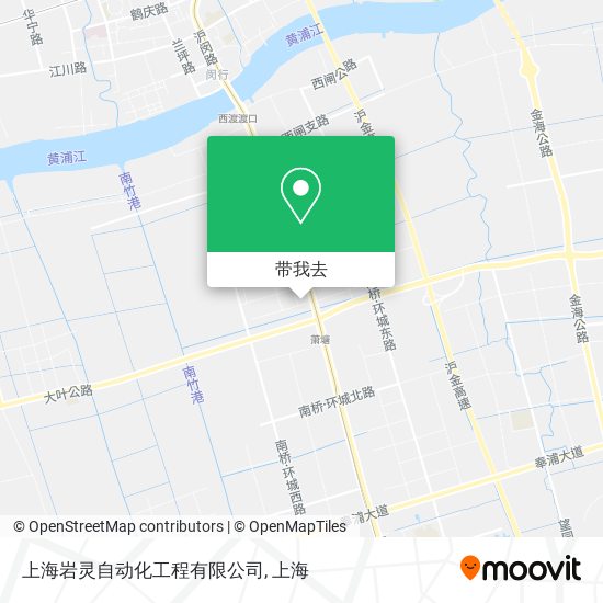 上海岩灵自动化工程有限公司地图