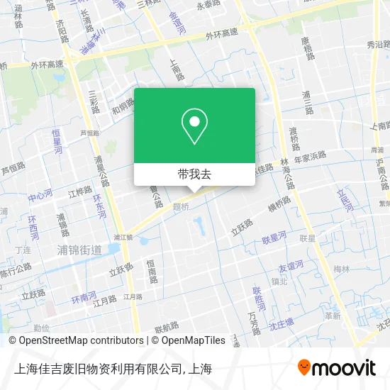 上海佳吉废旧物资利用有限公司地图