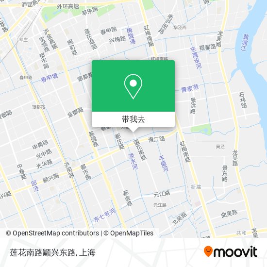 莲花南路颛兴东路地图