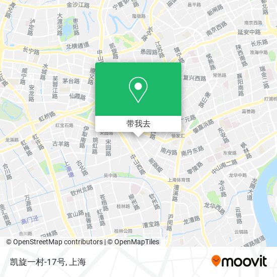 凯旋一村-17号地图