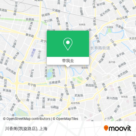 川香阁(凯旋路店)地图