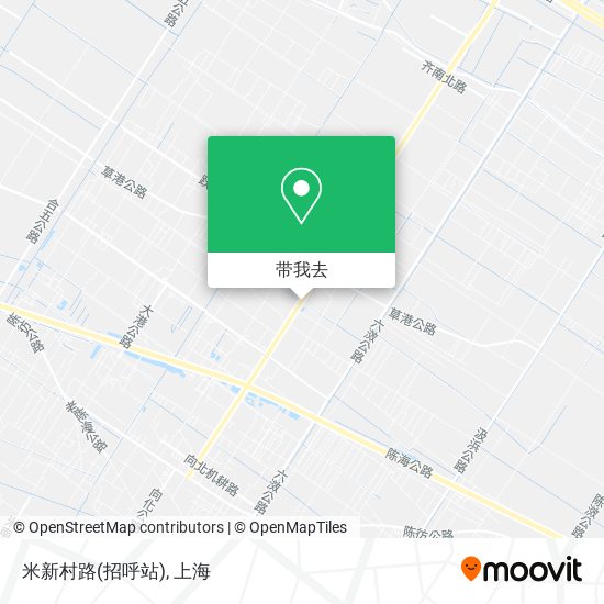 米新村路(招呼站)地图