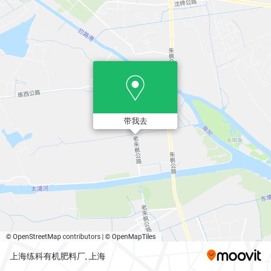 上海练科有机肥料厂地图