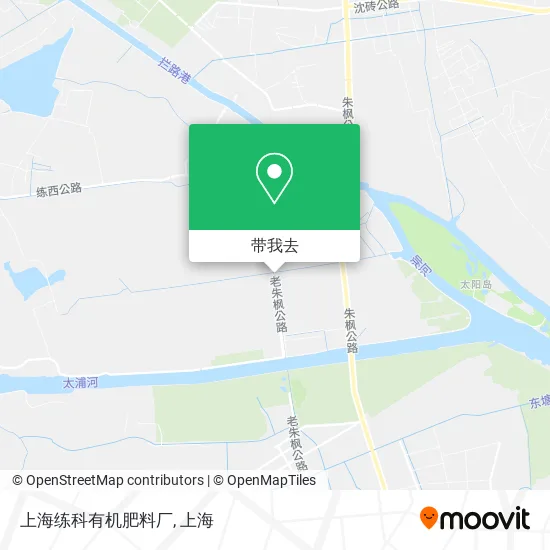 上海练科有机肥料厂地图