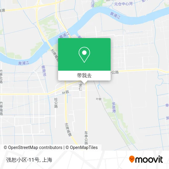 强恕小区-11号地图
