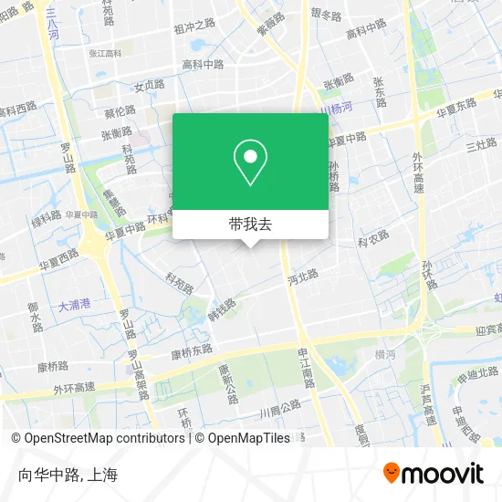 向华中路地图