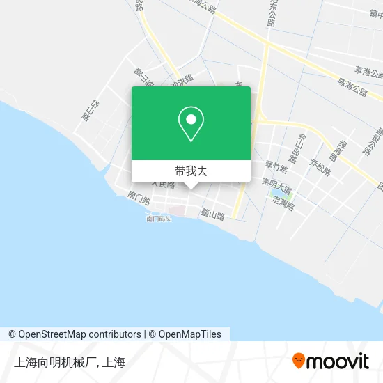 上海向明机械厂地图