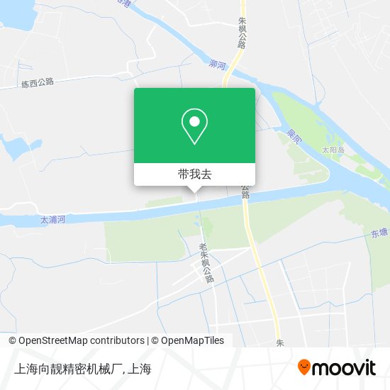 上海向靓精密机械厂地图