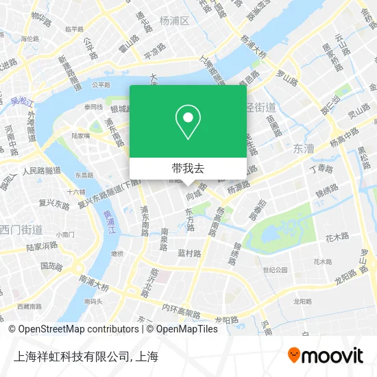上海祥虹科技有限公司地图