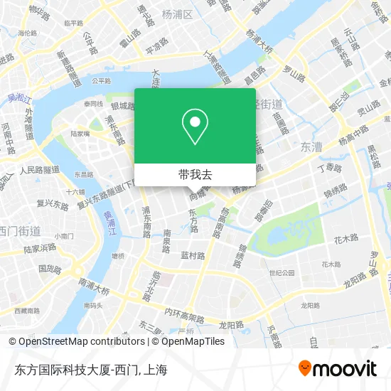 东方国际科技大厦-西门地图