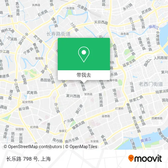 长乐路 798 号地图