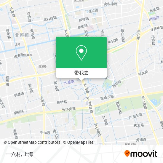 一六村地图