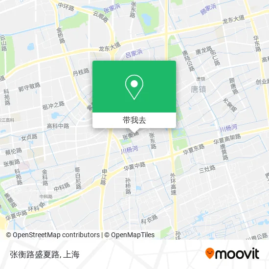 张衡路盛夏路地图