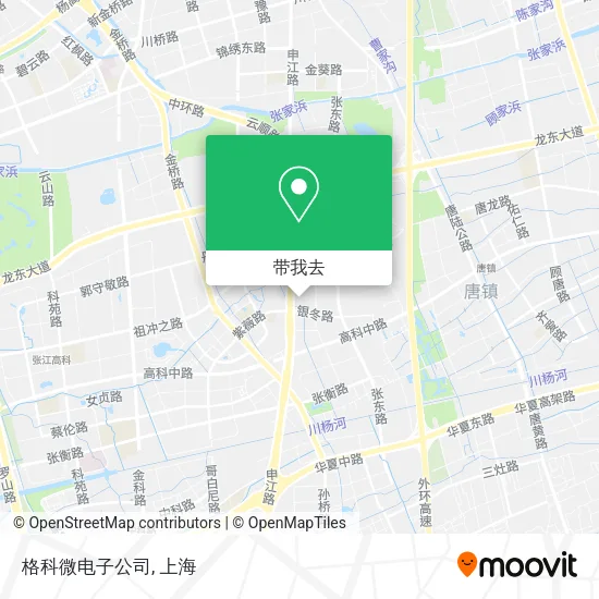 格科微电子公司地图