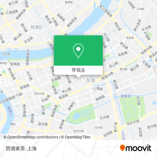 西塘家弄地图