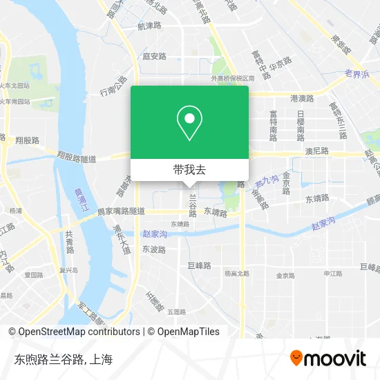 东煦路兰谷路地图